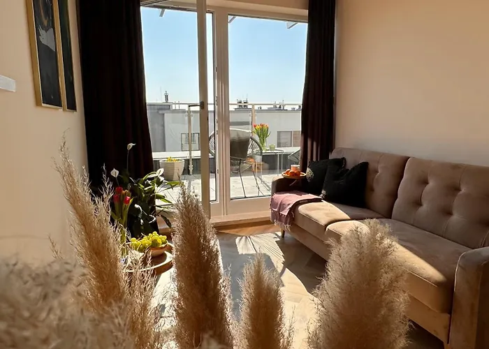 Apartment Podniebny - 4 Sypialnie - Apartments, Osiedle Tuwima Park -